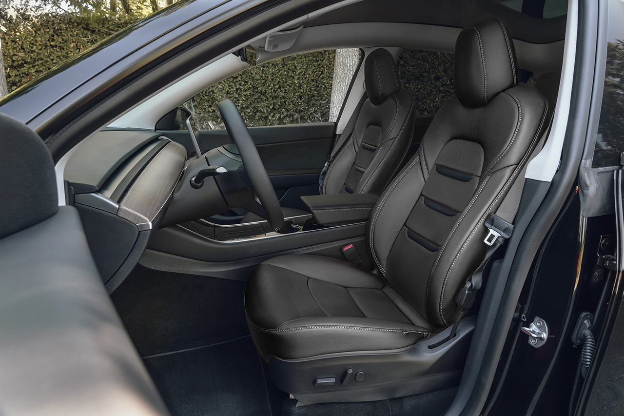 Tesla Model Y 5 Seat Interior Upgrade Kit - Insignia Design - Perforated