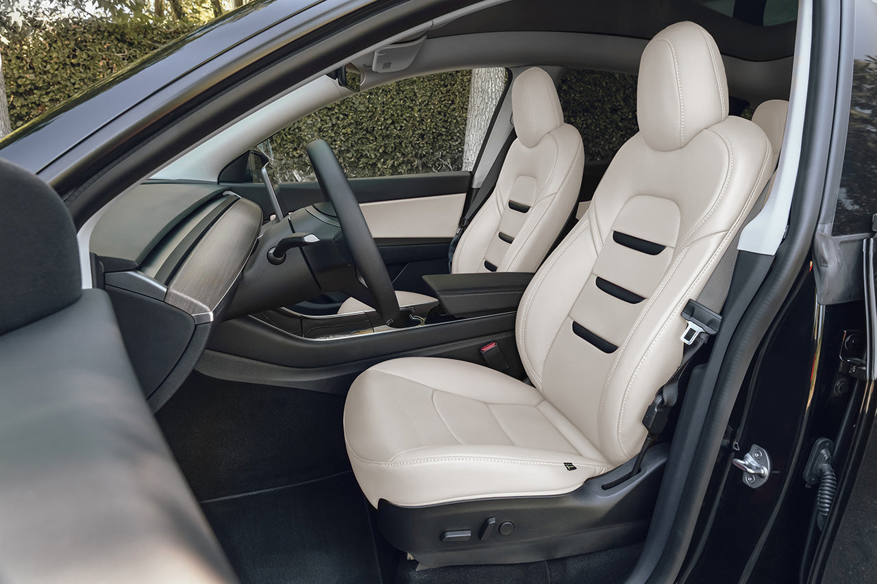 Tesla Model Y 5 Seat Interior Upgrade Kit - Insignia Design - Perforated
