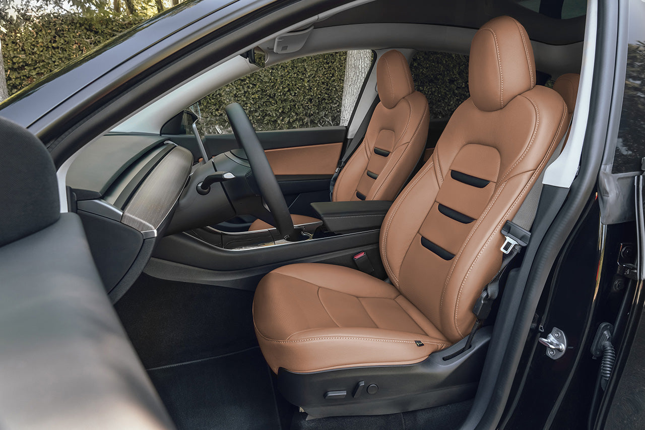 Tesla Model Y 7 Seat Interior Upgrade Kit - Insignia Design - Perforated