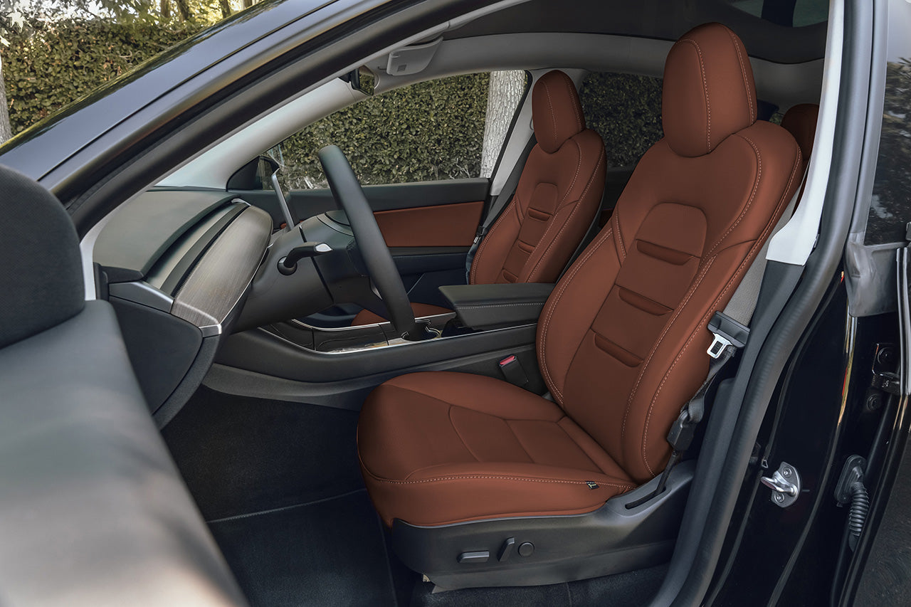 Tesla Model Y 7 Seat Interior Upgrade Kit - Insignia Design - Perforated