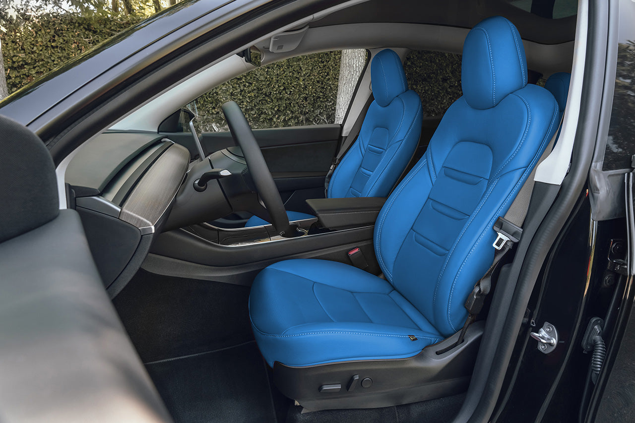 Tesla Model Y 7 Seat Interior Upgrade Kit - Insignia Design - Perforated