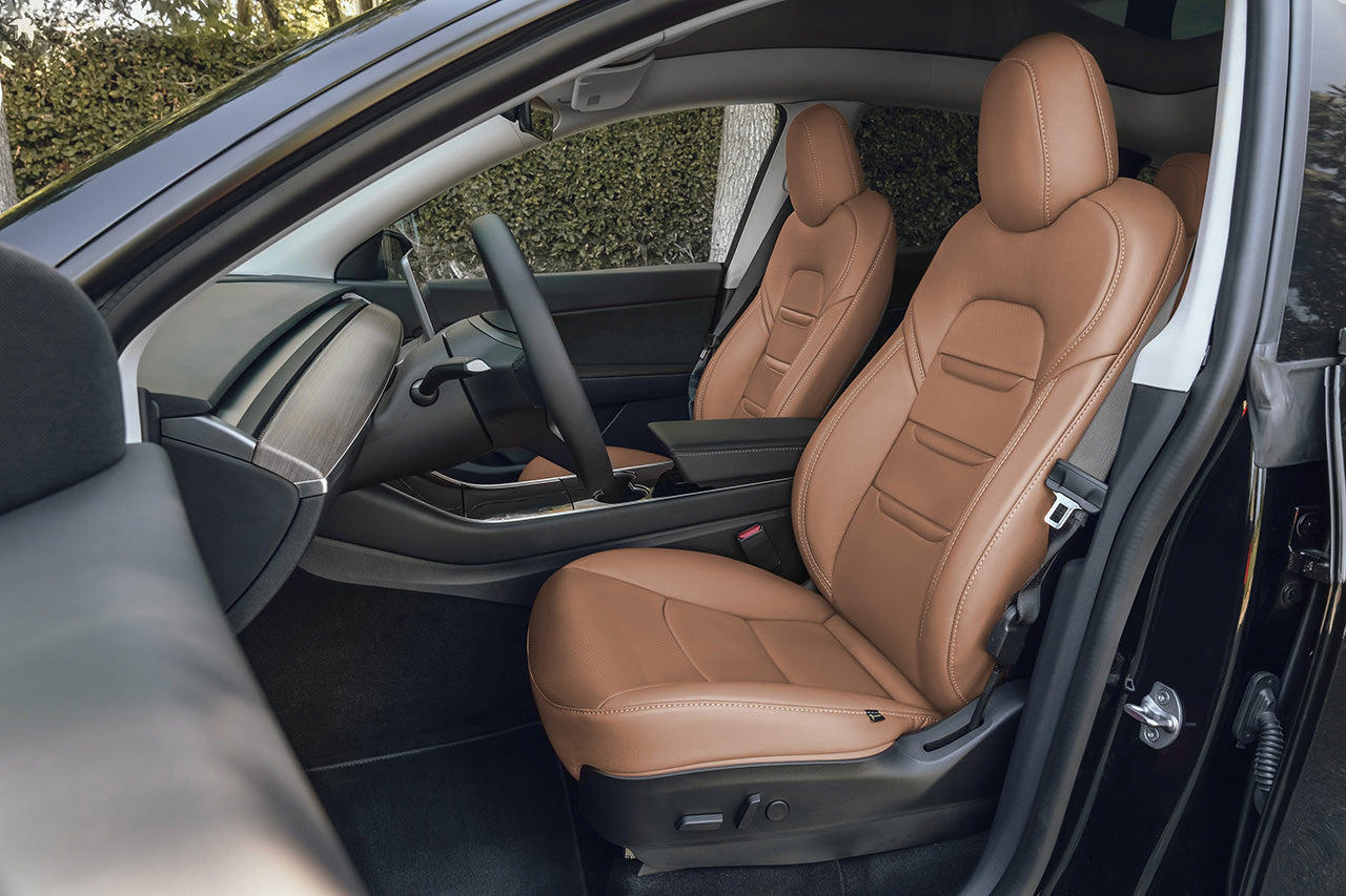 Tesla Model Y 7 Seat Interior Upgrade Kit - Insignia Design - Perforated