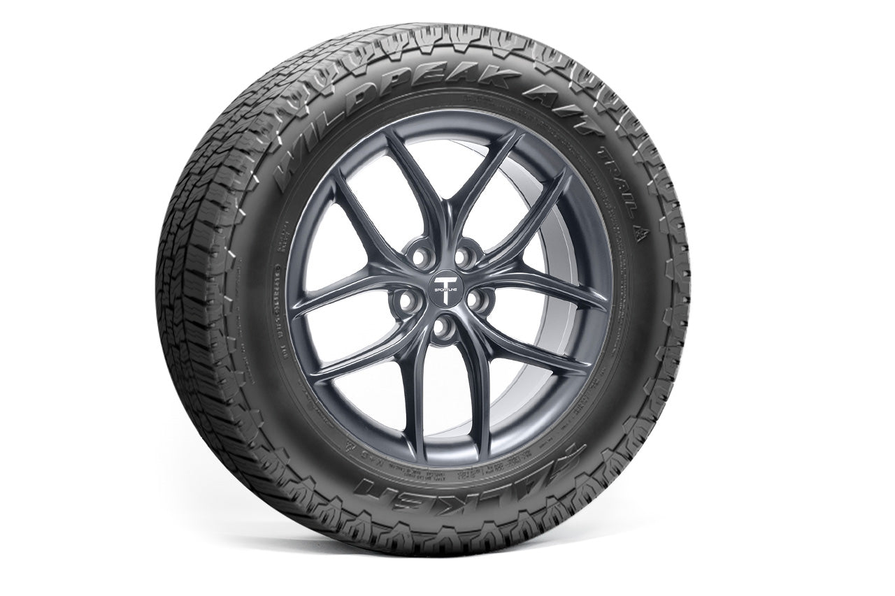 TS5 18" Tesla Model Y Overland Adventure Wheel And Tire Package (Set Of 4)
