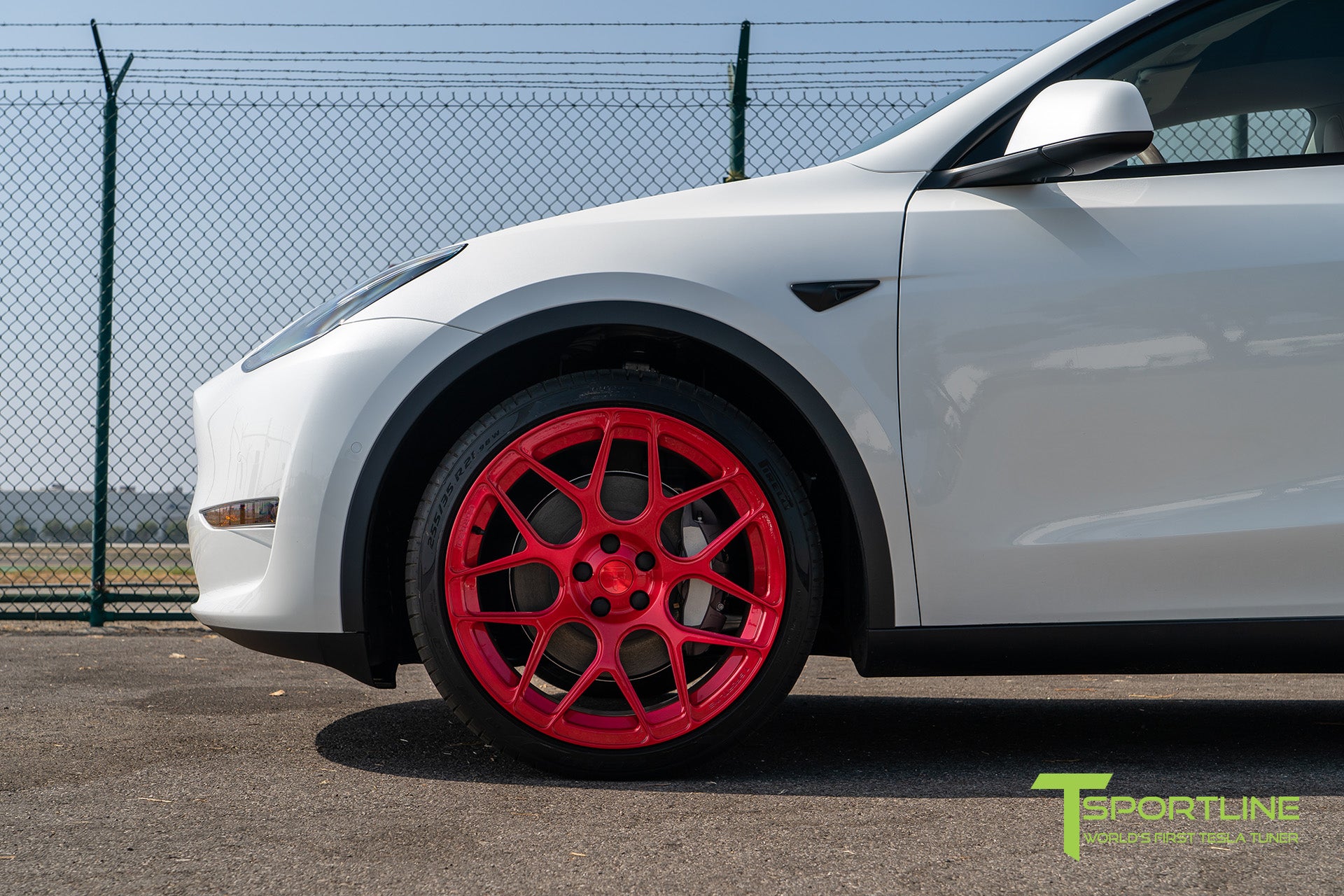 TY117 21" Tesla Model Y Wheel and Tire Package (Set of 4)