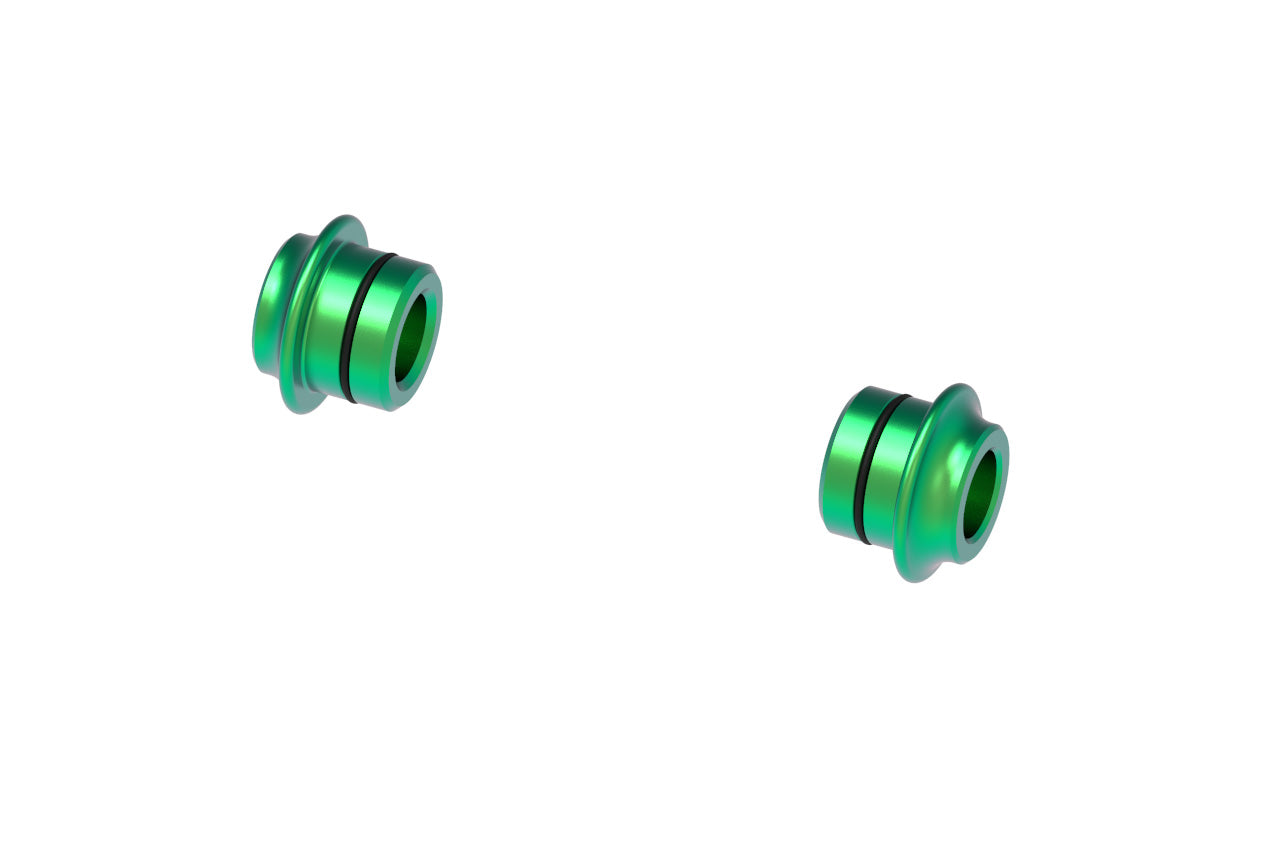 TreeFrog Standard Size Axle Mount Plug Sets for Universal Fork Mount Bike Rack Brackets