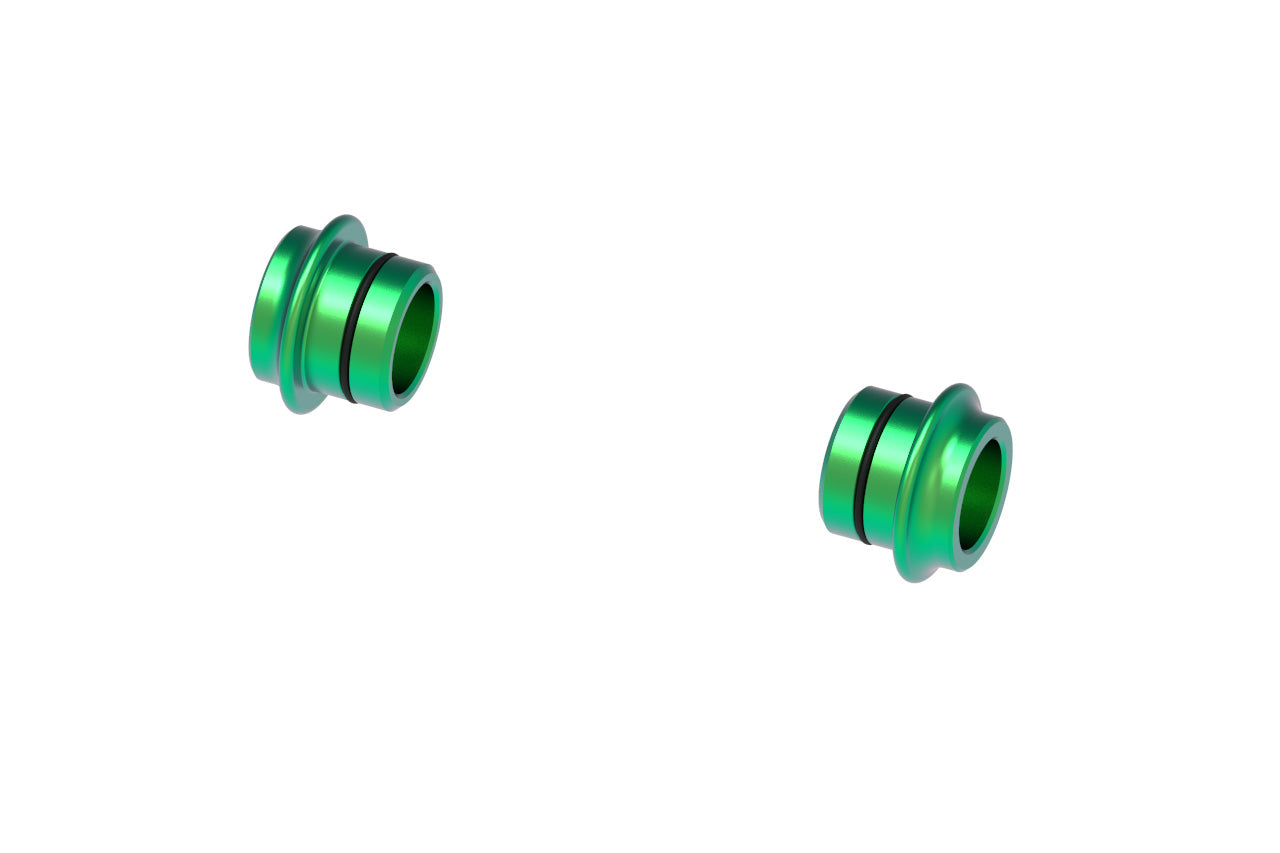TreeFrog Standard Size Axle Mount Plug Sets for Universal Fork Mount Bike Rack Brackets