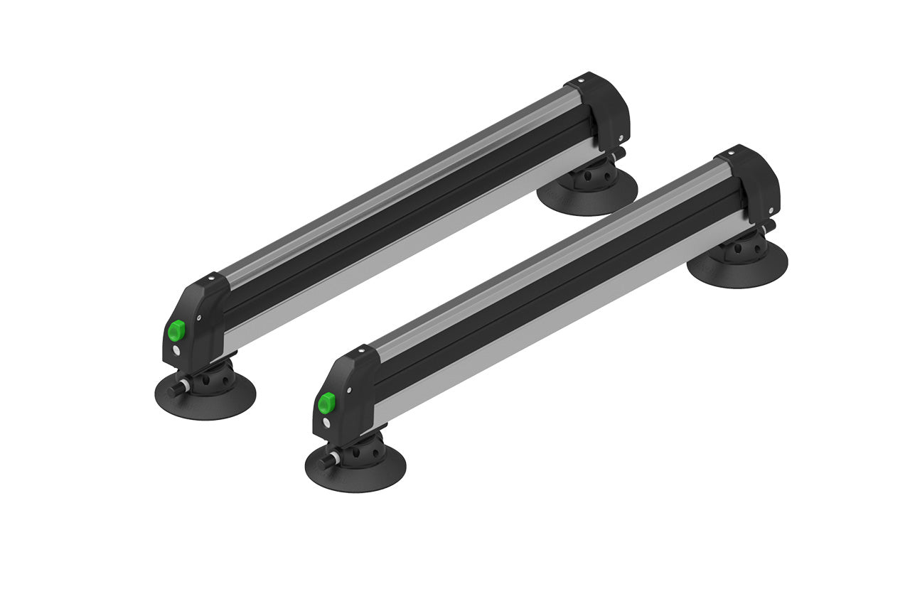 TreeFrog Pro Vacuum Cup Quick Mount Ski & Snowboard 365H Carrier Roof Rack for Tesla Model S / X & 3 / Y