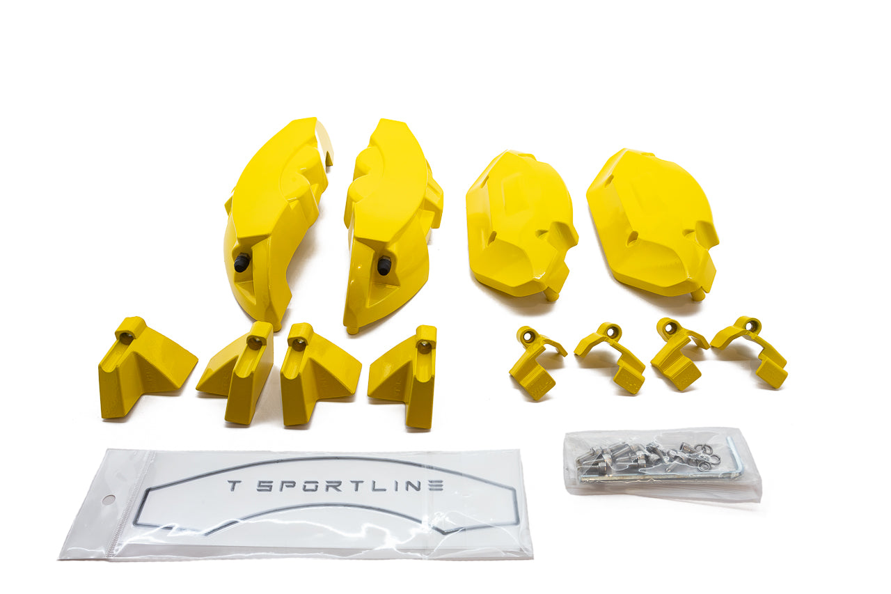 OPEN BOX SPECIAL! Tesla Model 3 / Y Brake Caliper Cover Set - Performance Look - Precision Fit Die Cast Bolt-on