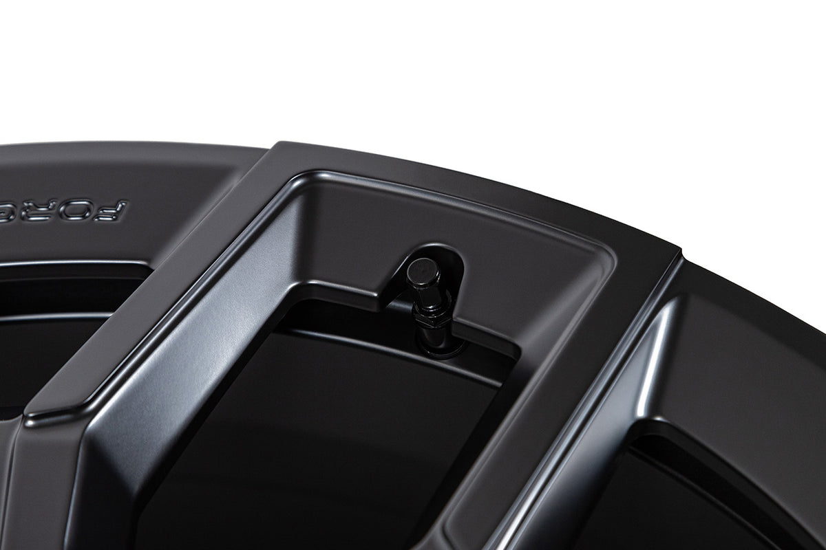 Black Anodized Aluminum Tesla Tire TPMS Air Valve Stem Caps, Set of 4