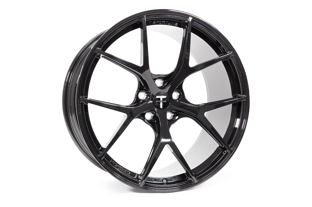 Tesla Model S TXL115 21" Fully Forged Lightweight Tesla Wheel and Tire Package (Set of 4) Overstock Blowout Special!