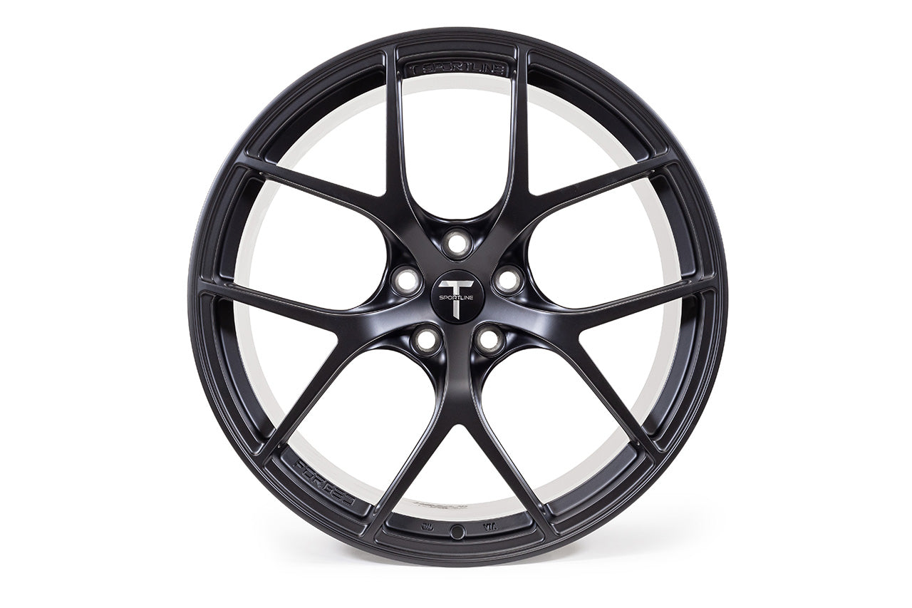 Tesla Model S TXL115 21" Fully Forged Lightweight Tesla Wheel and Tire Package (Set of 4) Overstock Blowout Special!