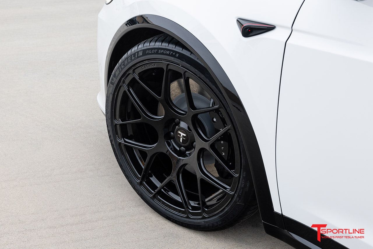 MX117 22" Tesla Model X Long Range & Plaid Wheel (Set of 4)