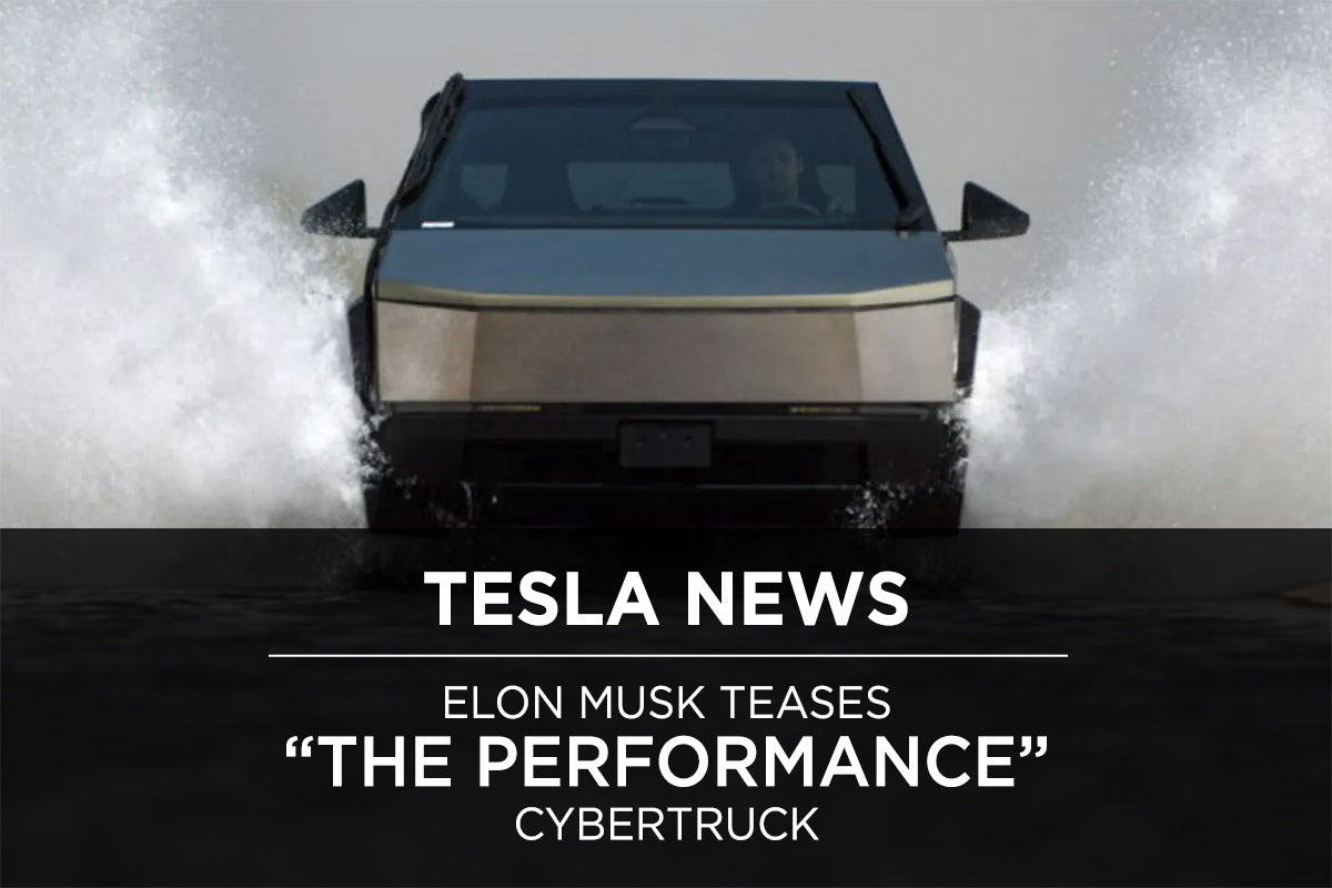Elon Musk Teases “The Performance” Cybertruck