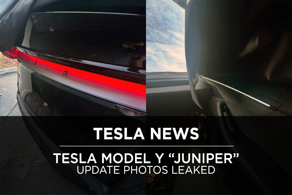 Tesla Model Y “Juniper” Update Photos Leaked