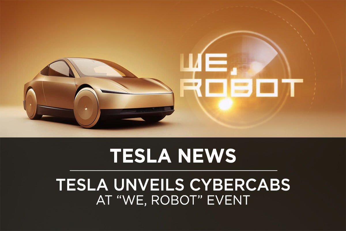 Tesla Unveils Cybercabs at "We, Robot" Event