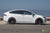 Pearl White Tesla Model X with Matte Black 22 inch MX118 Forged Wheels by T Sportline