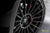 Black Model S with Matte Black TS118 21 inch Forged Tesla Wheels in Matte Black by T Sportline
