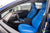 Blue Leather Perforated Insignia Interior Seat Upgrade
