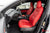 Tesla Model Y Red Leather Interior with Alcantara Headliner