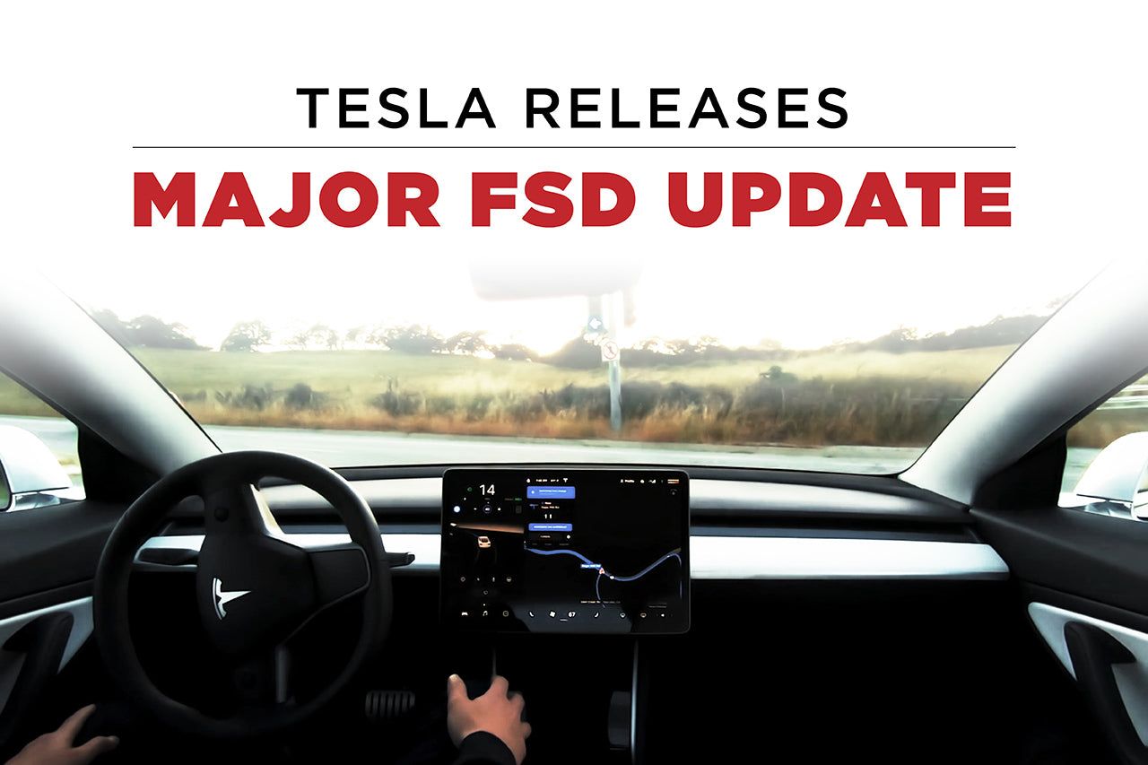 Tesla Releases Major FSD Update