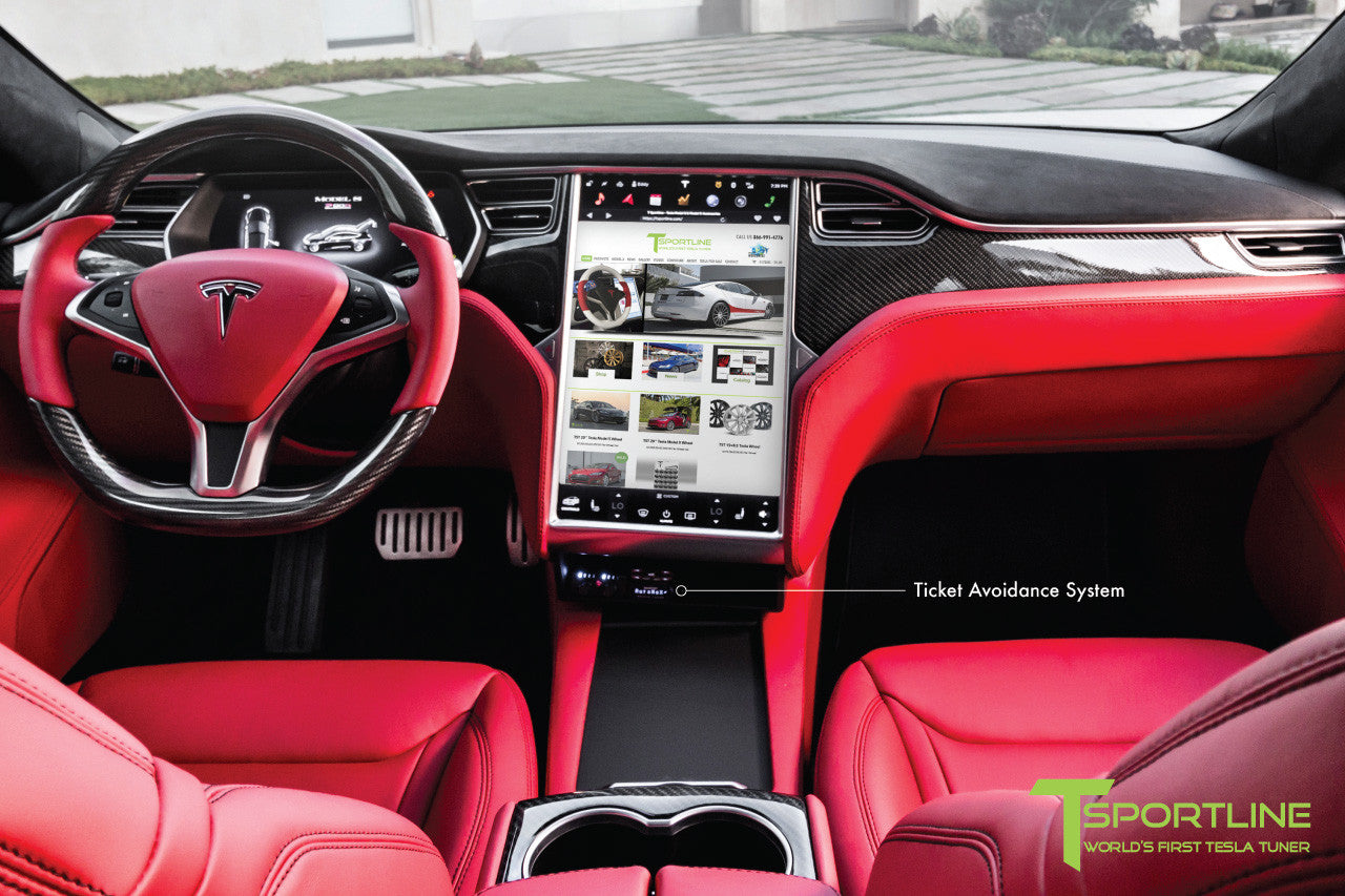 Tesla Model S and X Ticket Avoid System