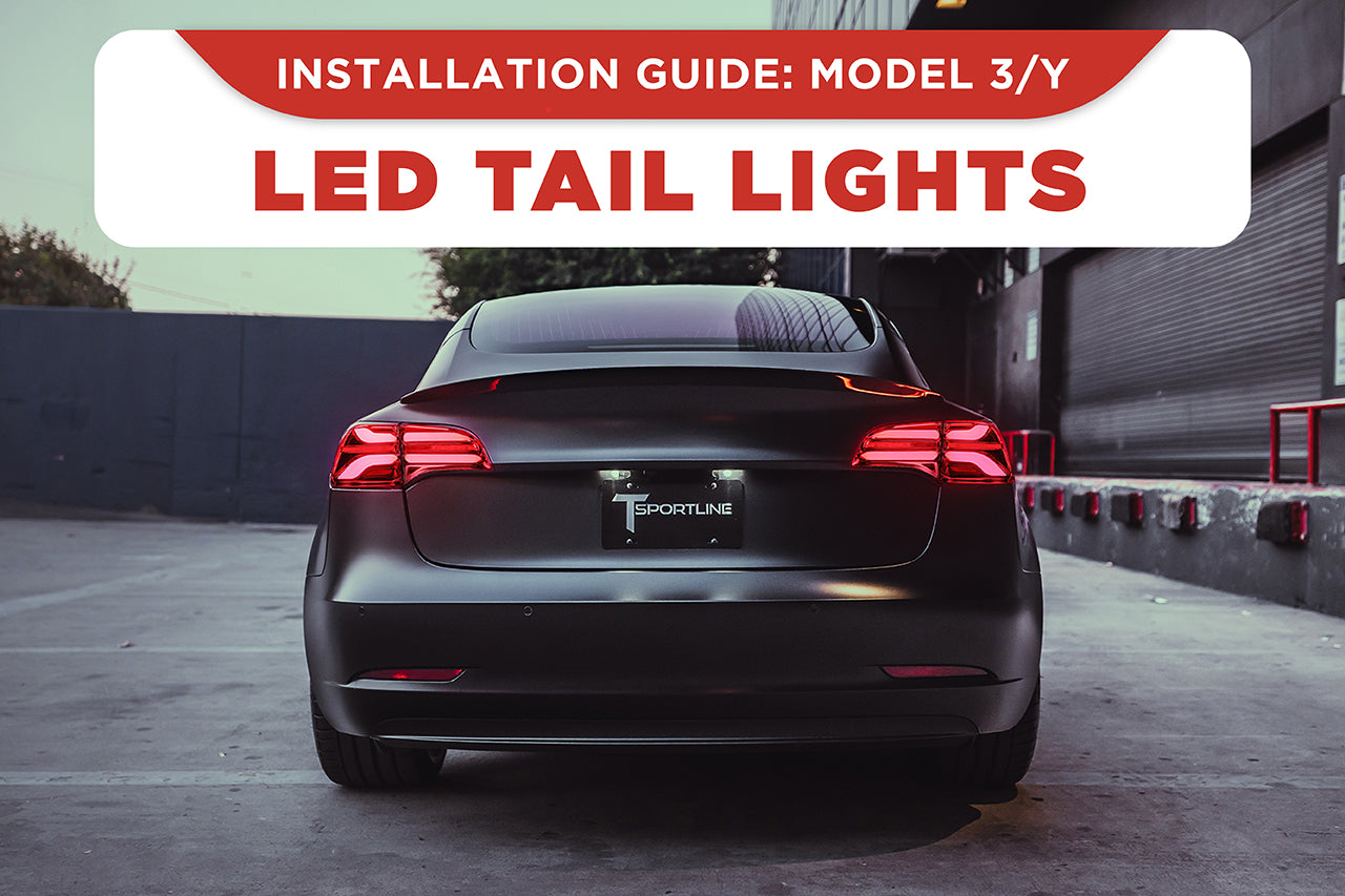 Model 3 & Y Tail Light Installation Guide