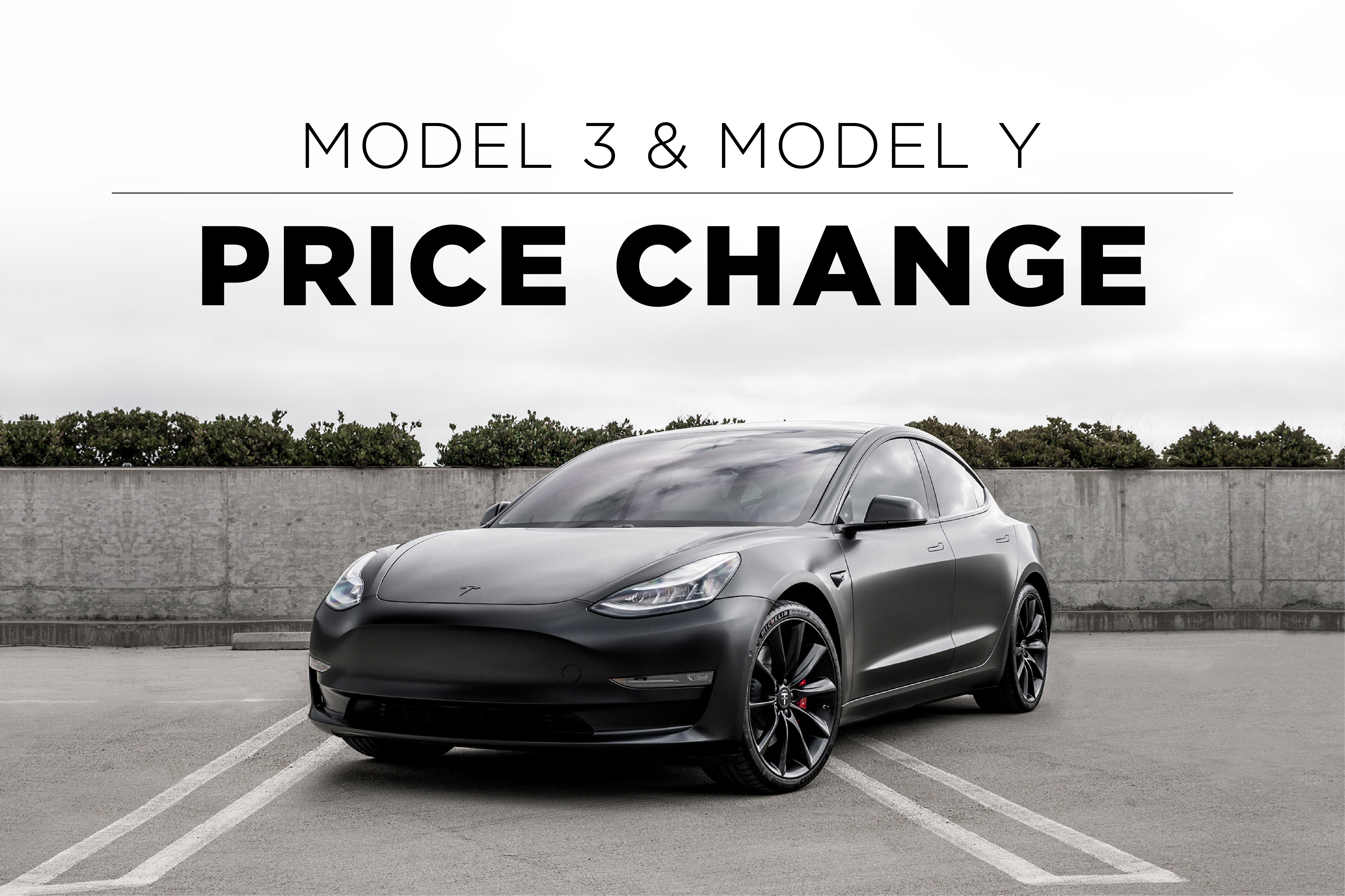 Tesla model deals 3 price change