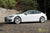 White Tesla Model S 1.0 with Bright White 21 inch TS115 Forged Wheels 4