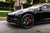 Black Tesla Model 3 with Gloss Black 20" TSS Flow Forged Wheels by T Sportline