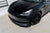 Black Tesla Model 3 with Carbon Fiber Front Apron, Lip or Splitter by T Sportline 