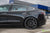 Black Dual Motor Tesla Model 3 with Lowering Springs and Gloss Black 19 Inch TST Turbine Style Wheels by T Sportline 
