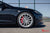 Black Tesla Model S Plaid with TS112 21" Tesla Forged Wheels in Brush Satin