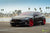 Black Tesla Model S 2.0 with 21" TS115 Forged Wheel in Velocity Red by T Sportline