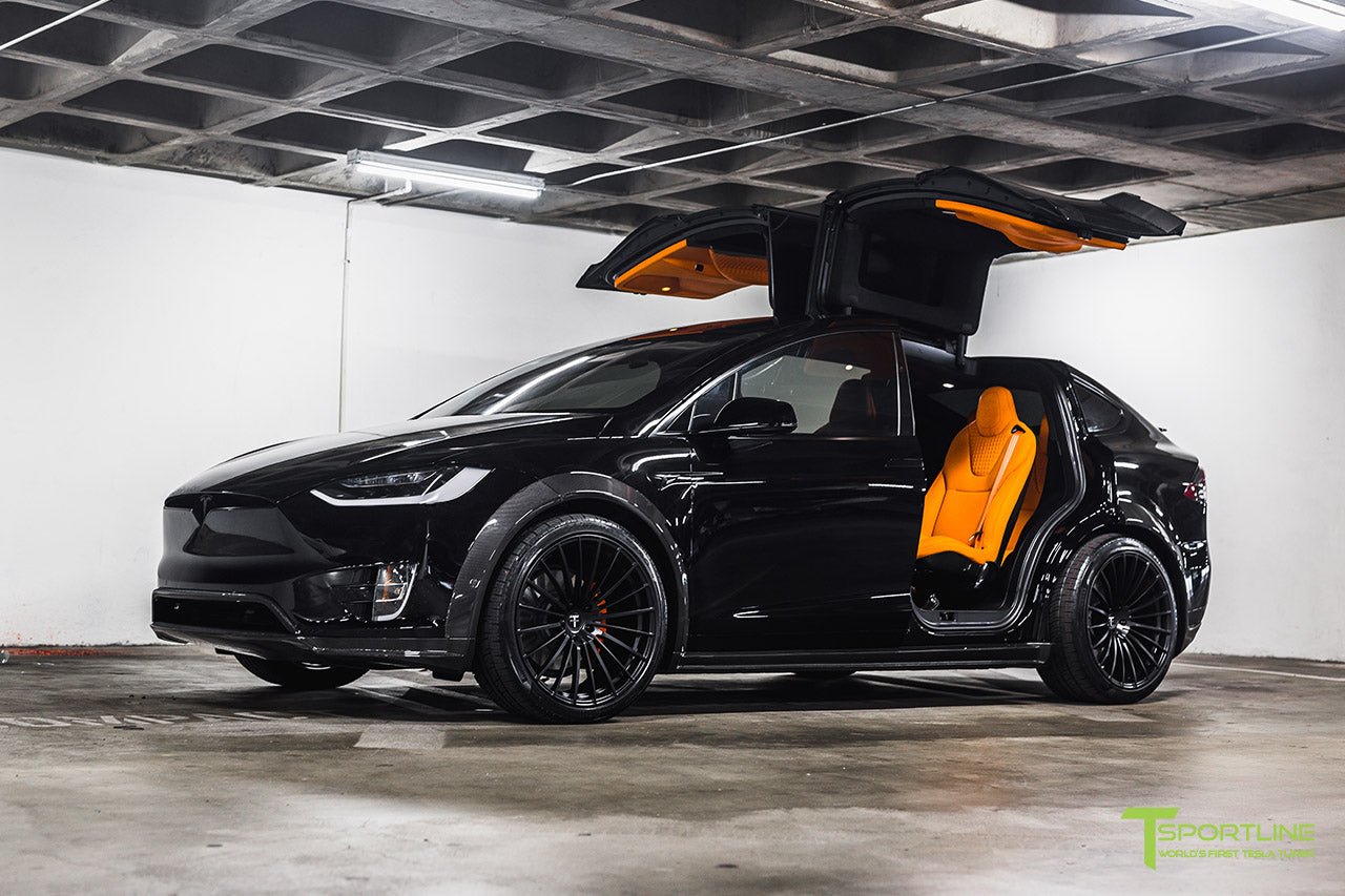 T Largo' 7 of 20 - Black Tesla Model X - T Sportline - Tesla Model