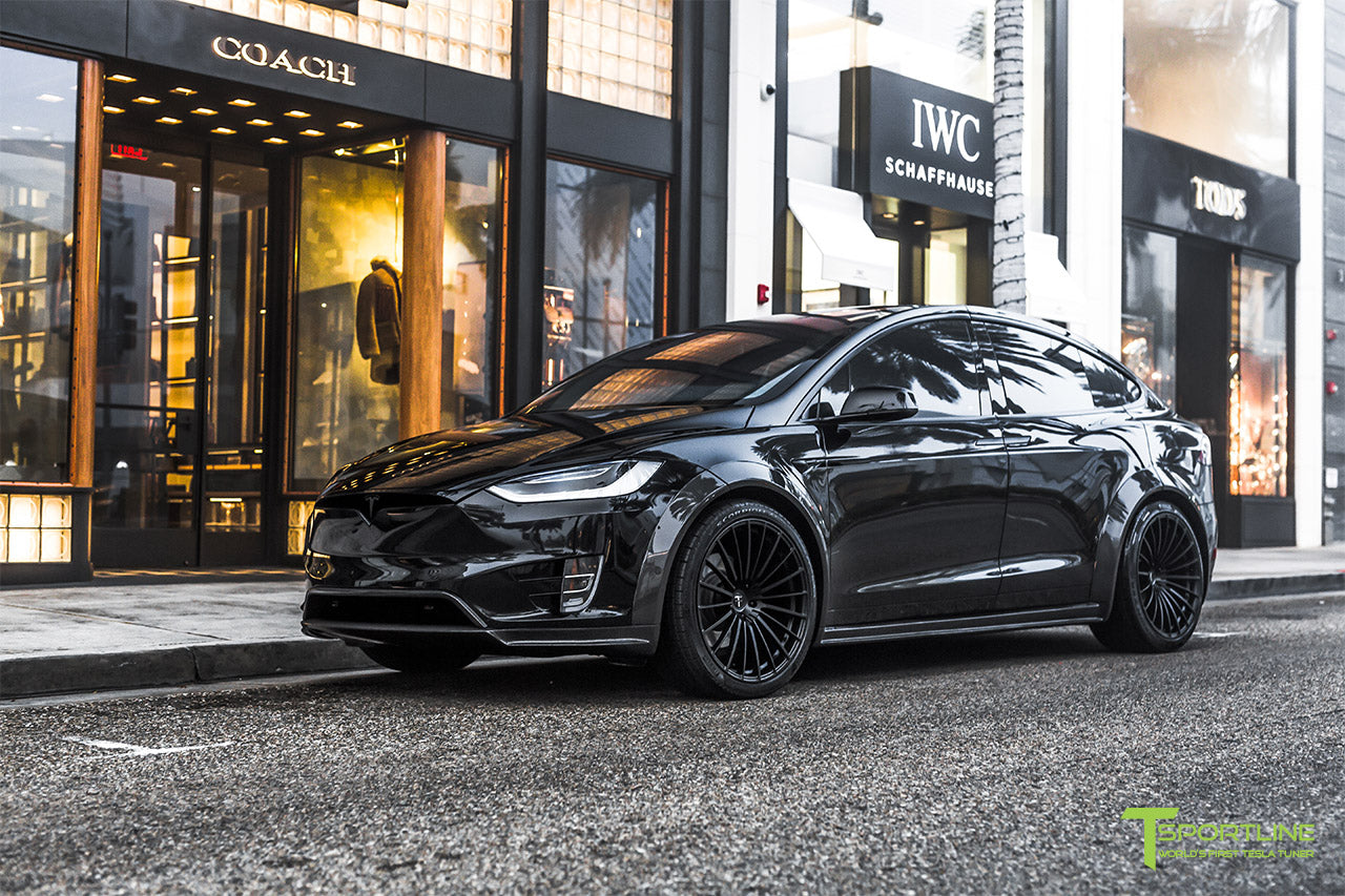 'T Largo' 7 of 20 - Black Tesla Model X