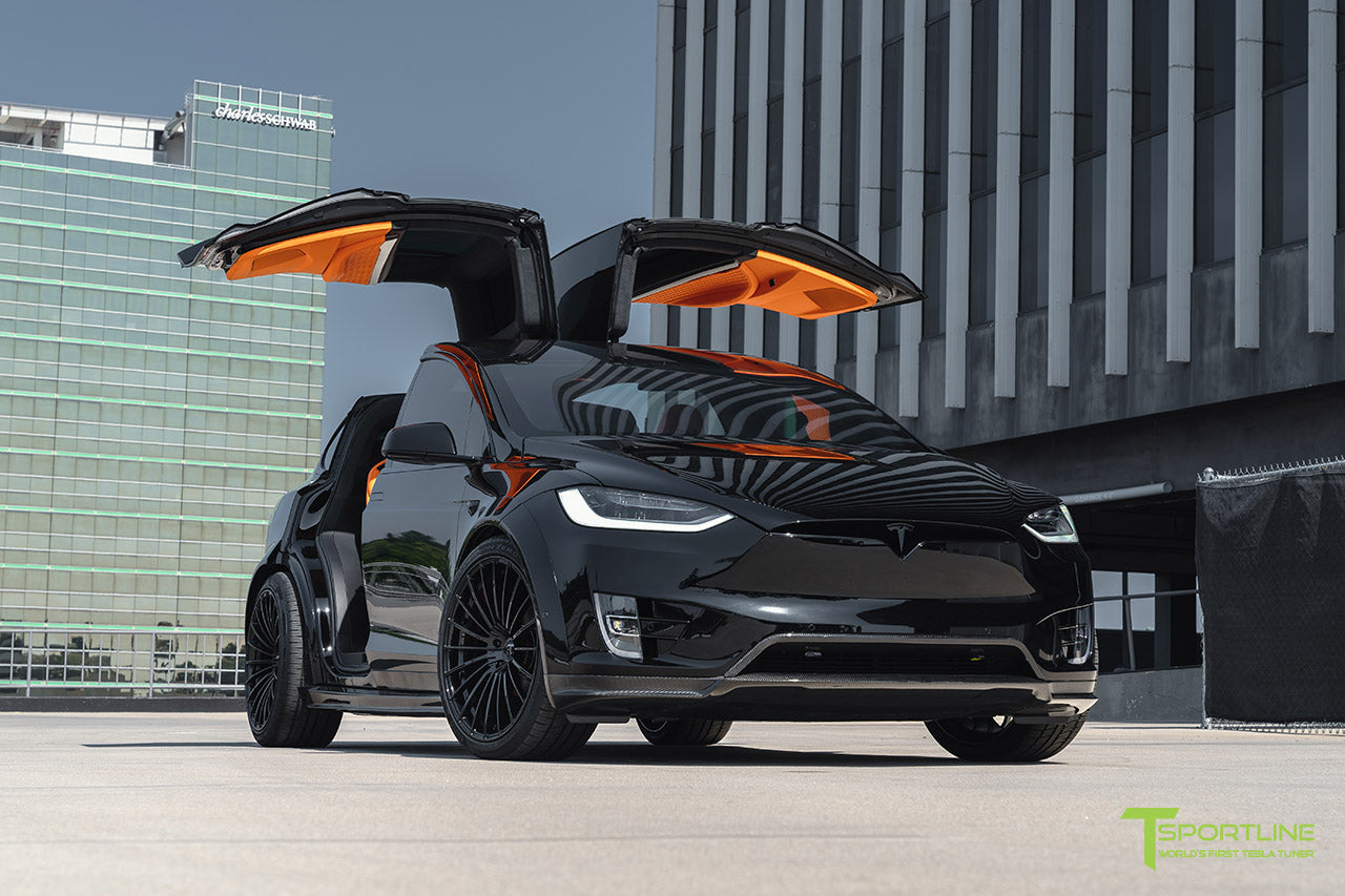 T Largo' 6 of 20 - Black Tesla Model X - T Sportline - Tesla Model