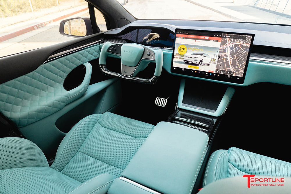 Tesla Model X 2021 Refresh Custom Interior Program - T Sportline ...