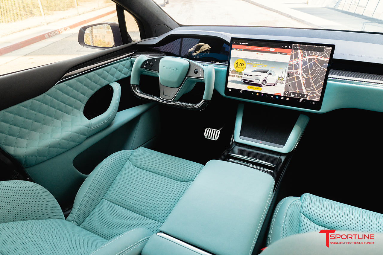 Tesla Model X 2021 Refresh Custom Interior Program