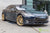 Blue Tesla Model S 1.0 with Ghost Gold 21 inch TS112 Forged Wheels 