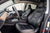 Tesla Model Y Black Insignia Interior Seat Upgrade with Gray Suede and Red Stitching
