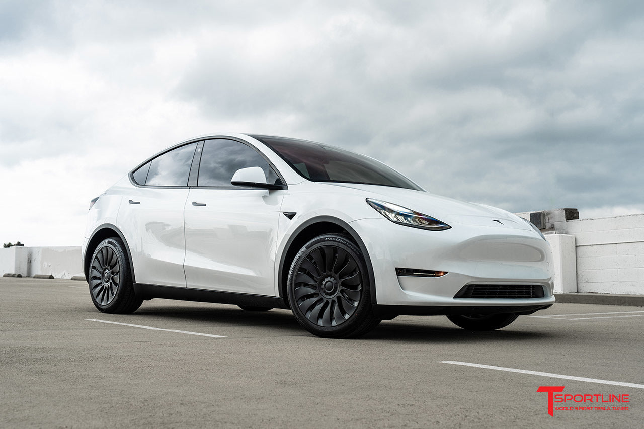 [新品] ホワイト マダムT スモール TMaxx Pearl White Tesla Model Y with TSY14d and White Leather