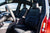 Tesla Model Y Black Insignia Perforated Interior Seat Upgrade with Red Stitching