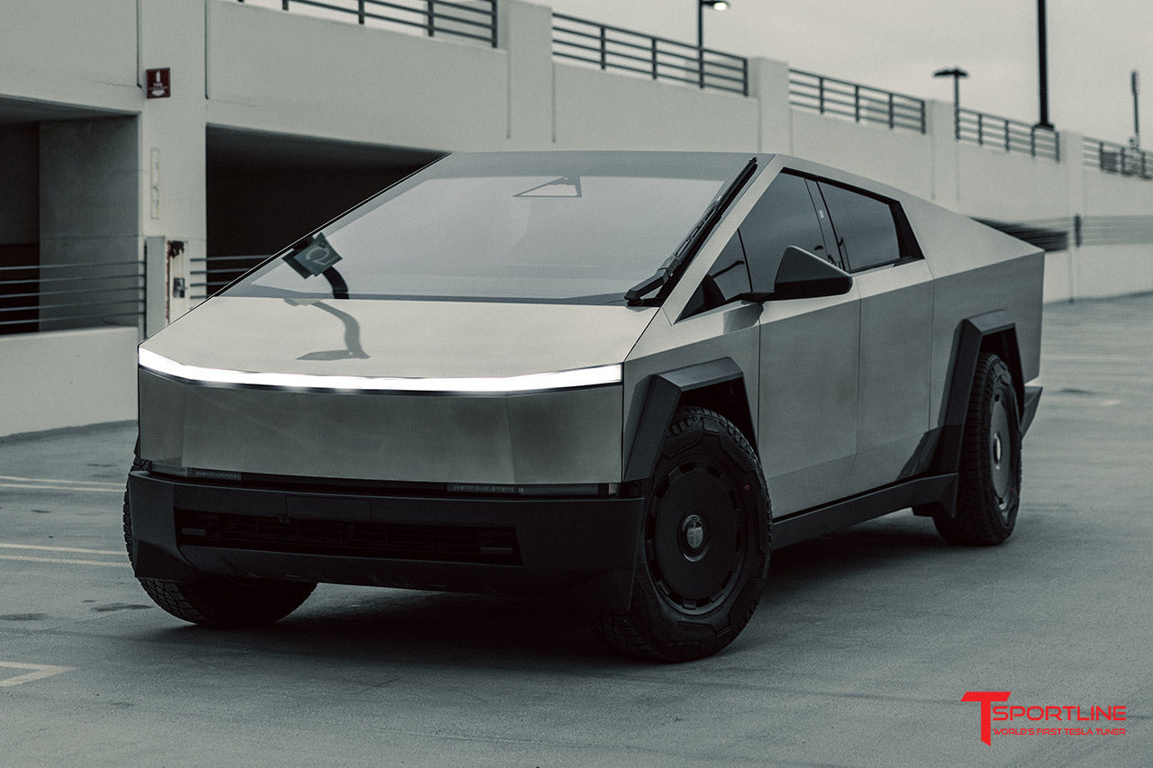 Xpel Ultimate Plus Cybertruck with CTM 20" Fully Forged Lightweight Wheels