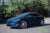 Deep Blue Metallic Tesla Model X with Brush Satin 22 inch MX118 Forged Wheels