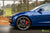 Deep Blue Metallic Tesla Model 3 with Matte Black 20" TSS Flow Forged Wheels by T Sportline 