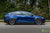 Deep Blue Metallic Tesla Model X with 20" TSS Flow Forged Wheels in Space Gray by T Sportline 