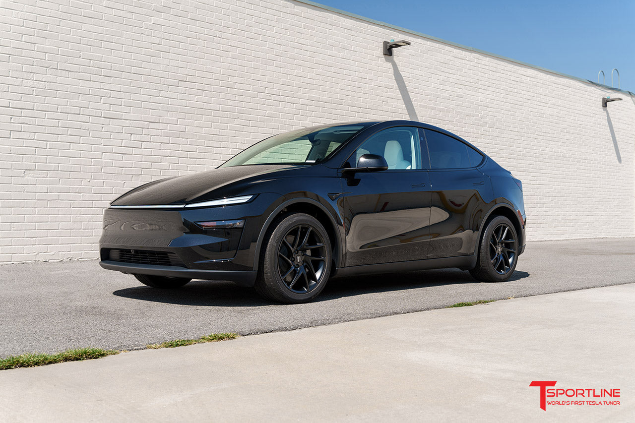 Tesla Model Y Juniper with 19" TSH Directional Wheels