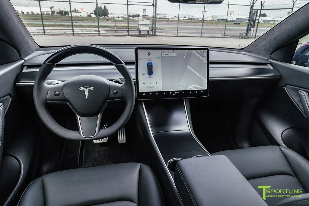 Custom Tesla Model Y Interior T Sportline Tesla Model S 3 X