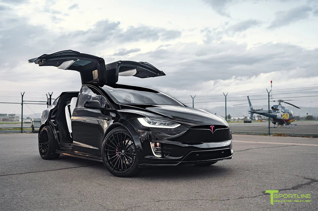 'T Largo' 14 of 20 - Black Tesla Model X