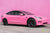 3M Gloss Hot Pink Tesla Model 3 - White Leather Interior